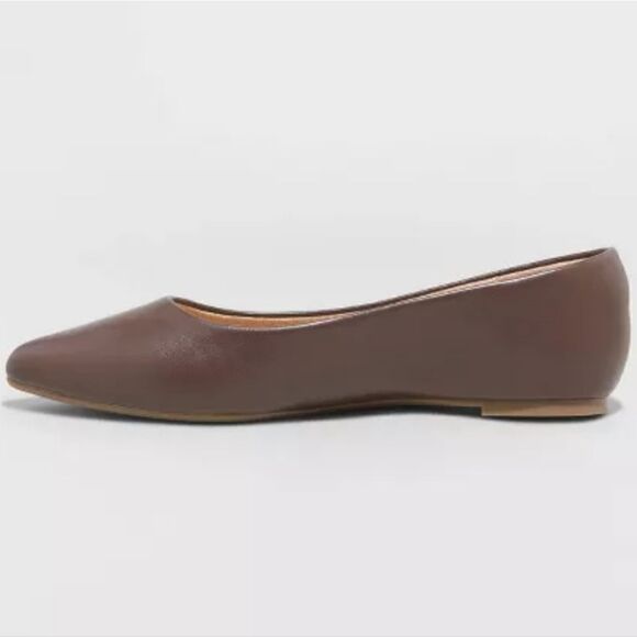NWT A New Day Women's Corinna Ballet Flats Rosewood Size 6W - Picture 2 of 10